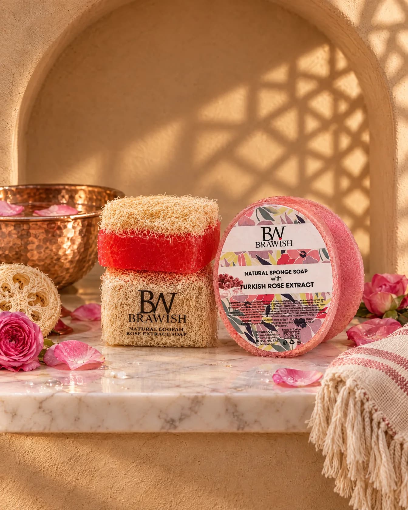 Starter Set, on hammam marble