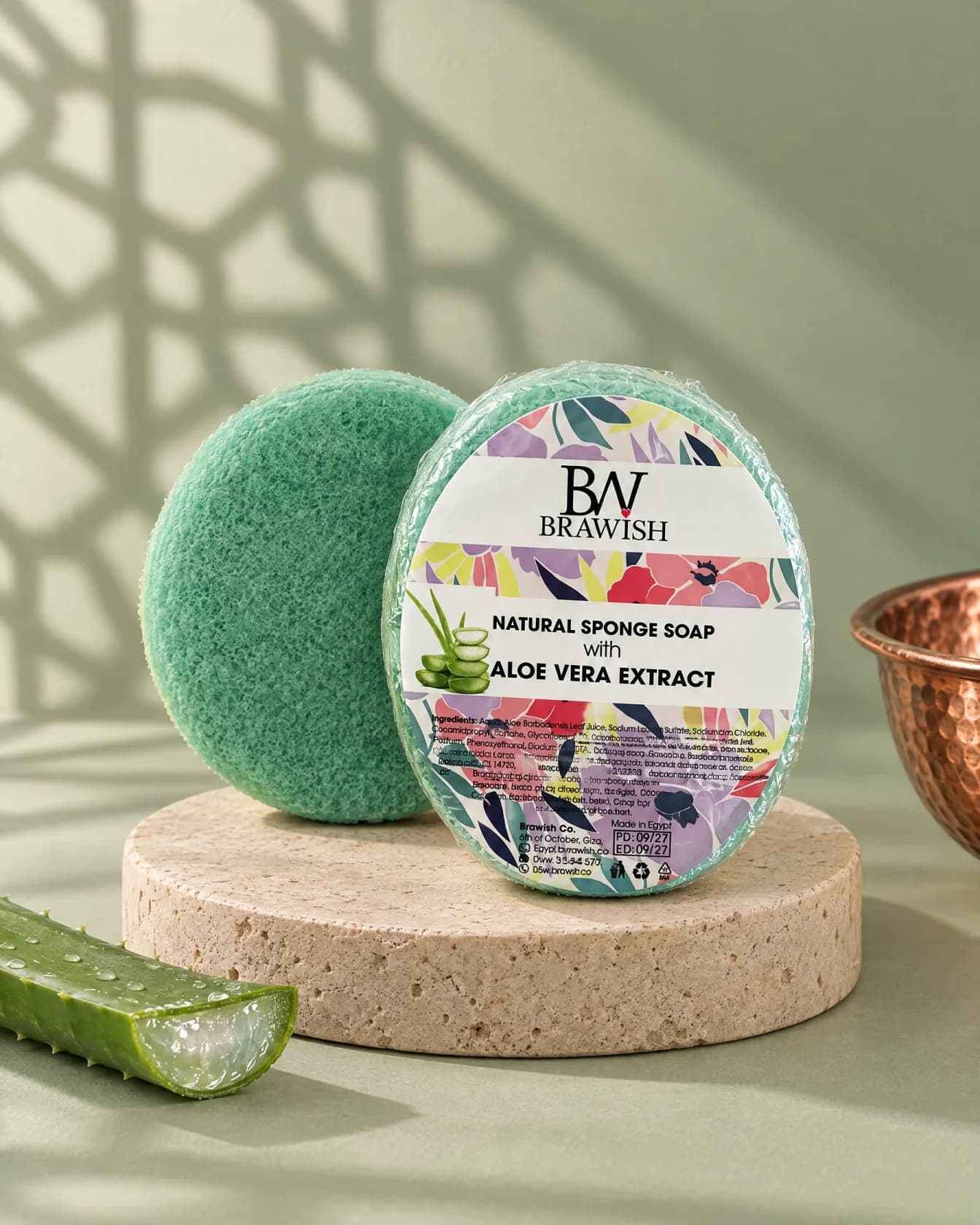 Aloe Vera Sponge Soap