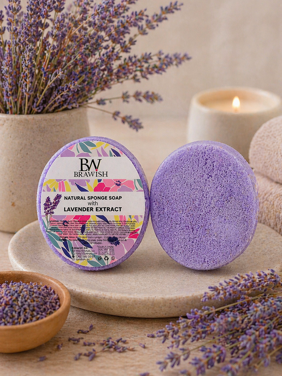 Lavender Sponge Soap
